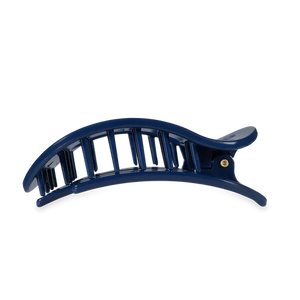 Large Teleties Flat Round Hair Clip - Atlanta Braves