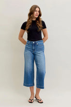 Load image into Gallery viewer, Judy Blue MR Vintage Pocket Crop Wide Leg Jean