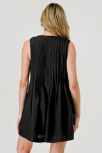 Load image into Gallery viewer, Emmy Pleated Romper - Black