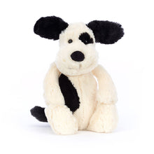 Load image into Gallery viewer, Jellycat Bashful Black &amp; Cream Puppy 12&quot;