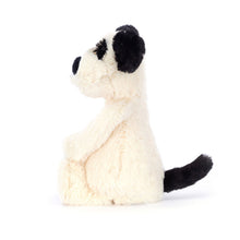 Load image into Gallery viewer, Jellycat Bashful Rufferty Black &amp; Cream Puppy