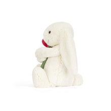 Load image into Gallery viewer, Jellycat Cream Rose Bunny