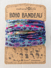 Load image into Gallery viewer, Natural Life Boho Bandeau - Blu Patchwork