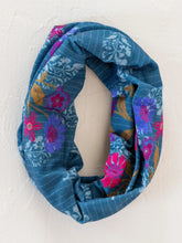 Load image into Gallery viewer, Natural Life Boho Bandeau - Blue Block Stamp Indigo