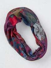 Load image into Gallery viewer, Natural Life Boho Bandeau - Aspen Patchwork Burgundy