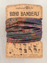 Load image into Gallery viewer, Natural Life Boho Bandeau - Dark Patchwork