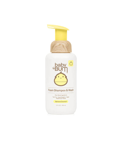 Baby Bum Foaming Shampoo & Wash - Banana Coconut