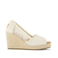 TOMS Shoes - Essential Wedge - Natural Moroccan Crochet
