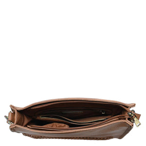 Dolly Whipstitch Crossbody - Tan