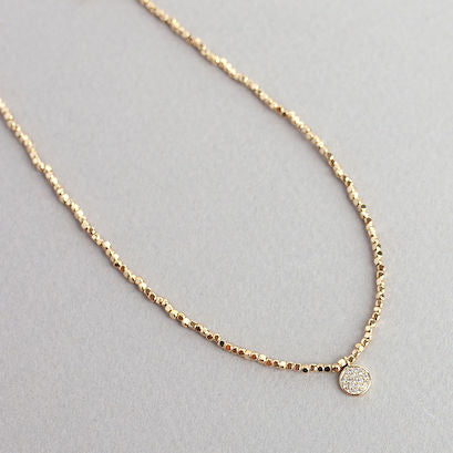 Meghan Browne Bitsy Necklace - Gold