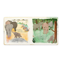 Load image into Gallery viewer, Jellycat Smudge the Littlest Elephant Book