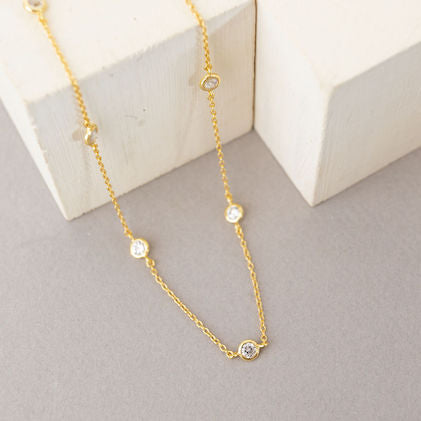 Meghan Browne 18K Bloom Necklace - Gold