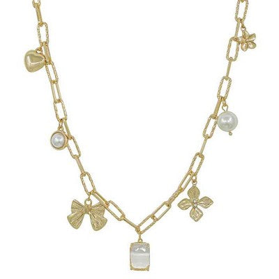 Meghan Browne Brutis Necklace - Gold