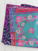Load image into Gallery viewer, Natural Life - Yoga / Beach Towel - Diamond Navy Bandana