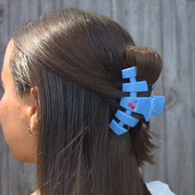 Load image into Gallery viewer, Medium Teleties Classic Hair Clip - Basket of Cherries