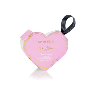 Spongelle "Be Mine" Heart Buffer - French Lavender