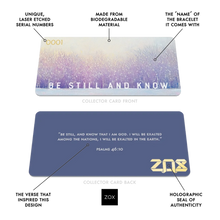 Load image into Gallery viewer, Interactive Bible Verse Bracelets - Be Still And Know