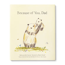 Load image into Gallery viewer, Because of You, Dad Gift Book