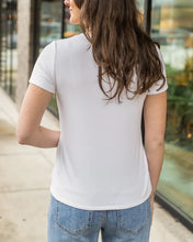 Load image into Gallery viewer, Grace &amp; Lace Best Fit V-Neck Tee - Ivory