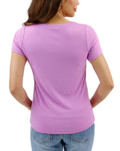 Load image into Gallery viewer, Grace &amp; Lace Best Fit V-Neck Tee - Orchid