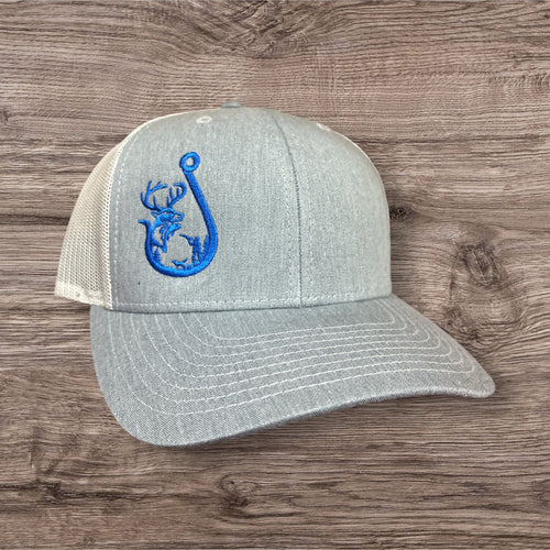 Bella Cotton Outdoor Hook Hat - Blue