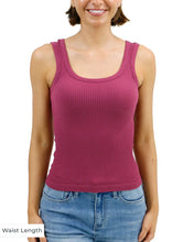 Load image into Gallery viewer, Grace &amp; Lace Brami Tank - Berry *Waist Length*