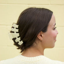Load image into Gallery viewer, Large Teleties Classic Hair Clip - Butter Yellow