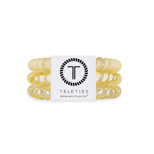 Large Teleties - Butter Yellow