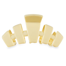 Load image into Gallery viewer, Large Teleties Classic Hair Clip - Butter Yellow
