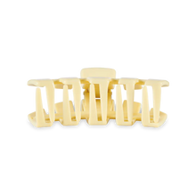 Load image into Gallery viewer, Medium Teleties Classic Hair Clip - Butter Yellow