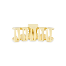 Load image into Gallery viewer, Small Teleties Classic Hair Clip - Butter Yellow