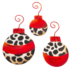 RTC Ornament - Round Leopard *3 Sizes*