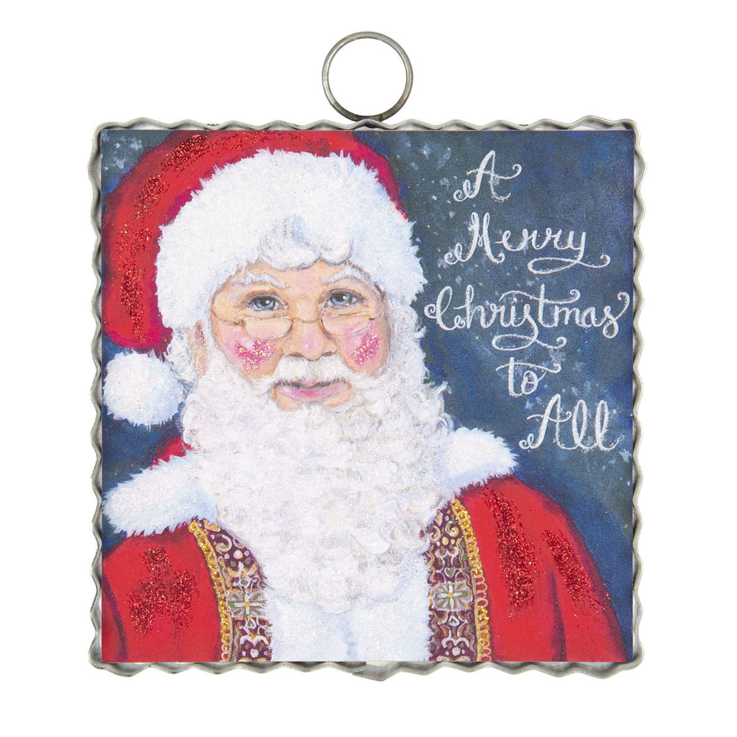 RTC Mini Gallery Charm - Christmas Magic Santa