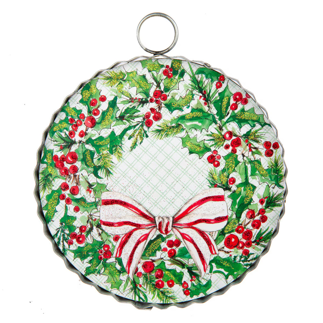 RTC Mini Gallery Charm - Holly Wreath