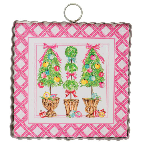 RTC Mini Gallery Charm - Vintage Trees