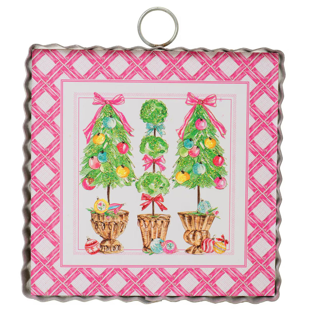 RTC Mini Gallery Charm - Vintage Trees