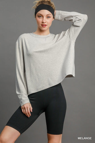 Seasonal Basics Tee - Light Gray