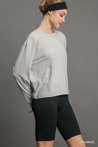 Seasonal Basics Tee - Light Gray