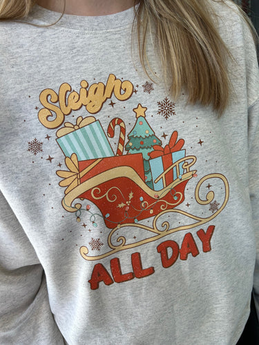 SLEIGH all Day Crew Neck Pullover