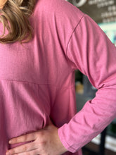 Load image into Gallery viewer, Cheyenne Babydoll Top - Rose Pink