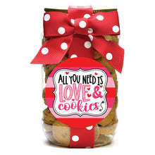 Load image into Gallery viewer, Oh, Sugar! &quot;All You Need is Love &amp; Cookies&quot; Pint Jar