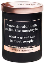 Load image into Gallery viewer, Naughty List Soy Wax Candle 10oz