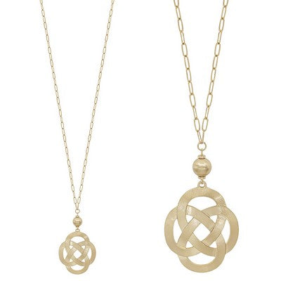 Meghan Browne Chip Necklace - Gold