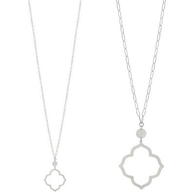 Meghan Browne Ciara Necklace - Silver