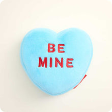 Load image into Gallery viewer, Sweethearts Blue Be Mine Heart Warmie