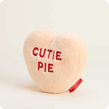 Load image into Gallery viewer, Sweethearts Peach Cutie Pie Heart Warmie