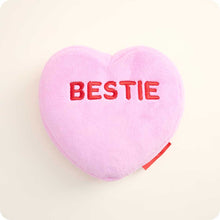 Load image into Gallery viewer, Sweethearts Pink Bestie Heart Warmie