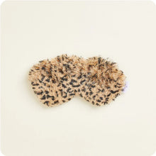 Load image into Gallery viewer, Marshmallow Leopard Warmies Eye Mask