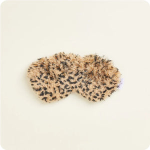 Marshmallow Leopard Warmies Eye Mask