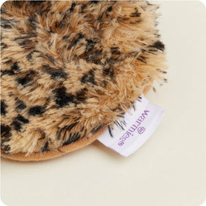 Marshmallow Leopard Warmies Eye Mask